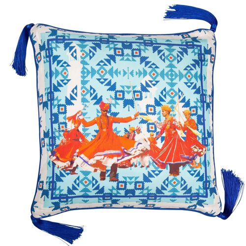 Pushkar Silk Cushion - 16" x 16"