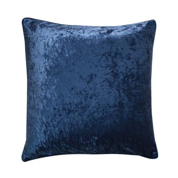 Coussin Velours Saphir & Bleu Clair 5