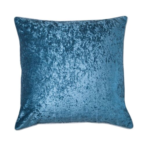 Persian Blue Velvet Cushion