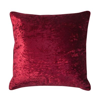 Coussin Velours Taupe Berry & Rose