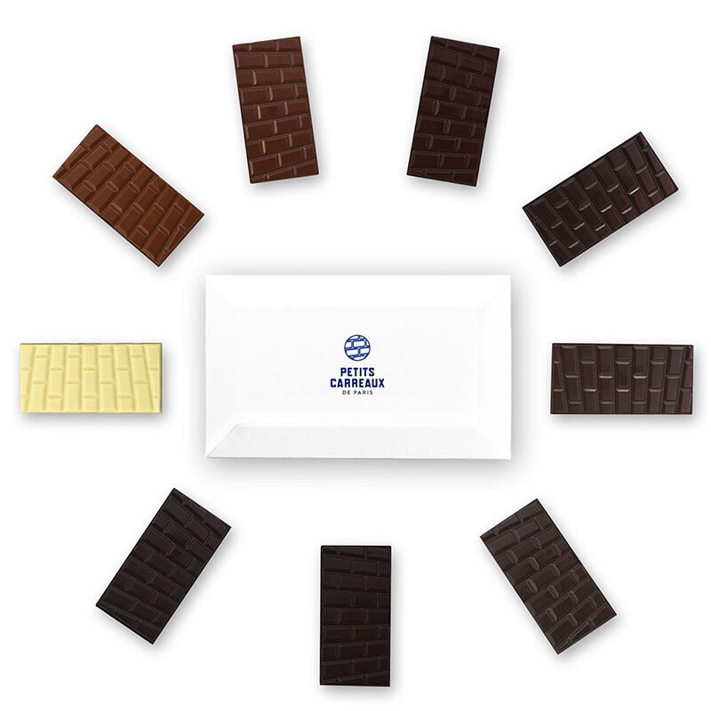 Coffret Prestige dégustation 9 mini-tablettes