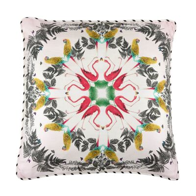 Paradise Large Silk Cushion