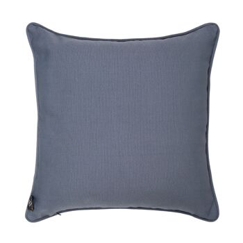 Coussin en coton gris nude 2