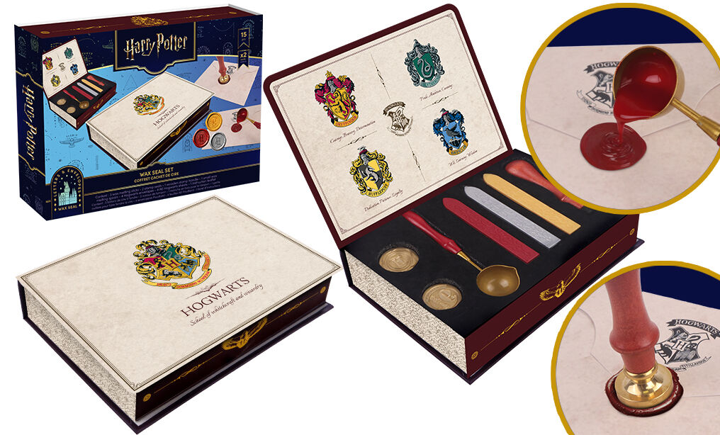 MGM TOY - Wax Seal Kit - Official Harry Potter License - Creative Hobby - 035305 - Wax - Stationery Kit - Craft Activity - Art - Decoration - Gift - Birthday