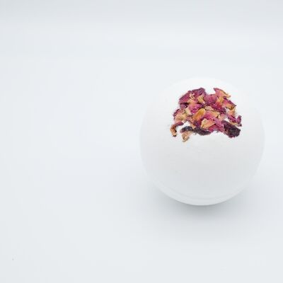 OPCIÓN DE COMPRA A GRANEL Rose Geranium Luxury Foaming Vegan Aromatherapy Bath Bombs