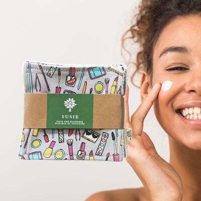 Washable organic squares Make Up