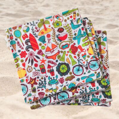 Washable organic squares Holidays