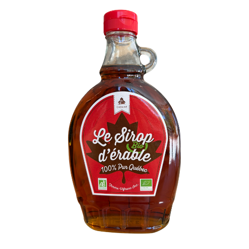 Sirop d'érable Bio du Canada - btl verre 375ml
