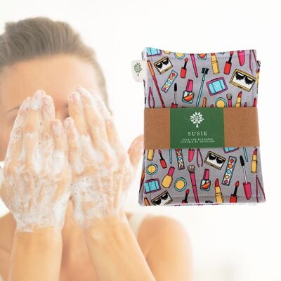 Maquillaje de toallitas XL lavable orgánico