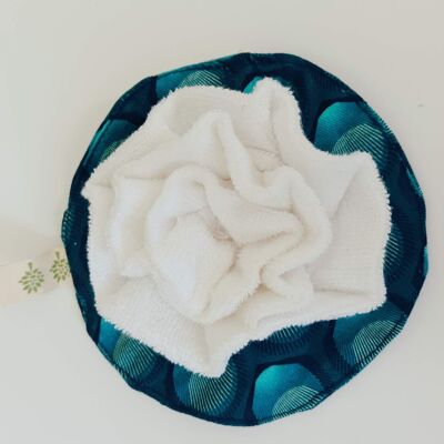 Washable organic shower flower Shells Size M