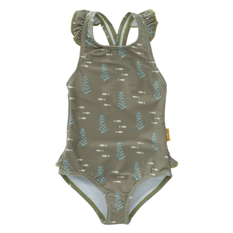 UV Tanksuit girls Ocean green