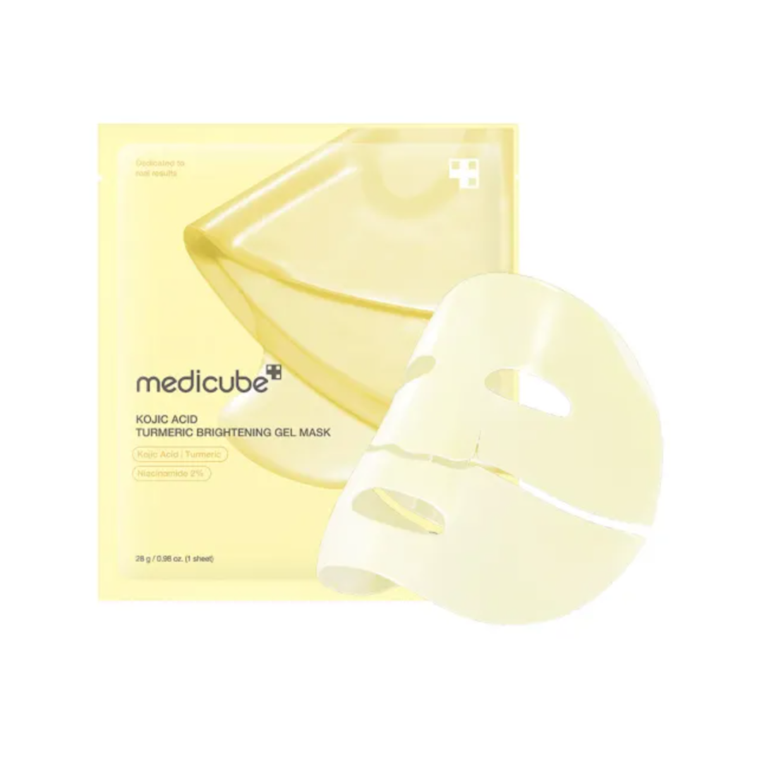 Medicube - Kojic Acid Turmeric Brightening Gel Mask, Kojic Acid and Turmeric Brightening Gel Mask x 1pc