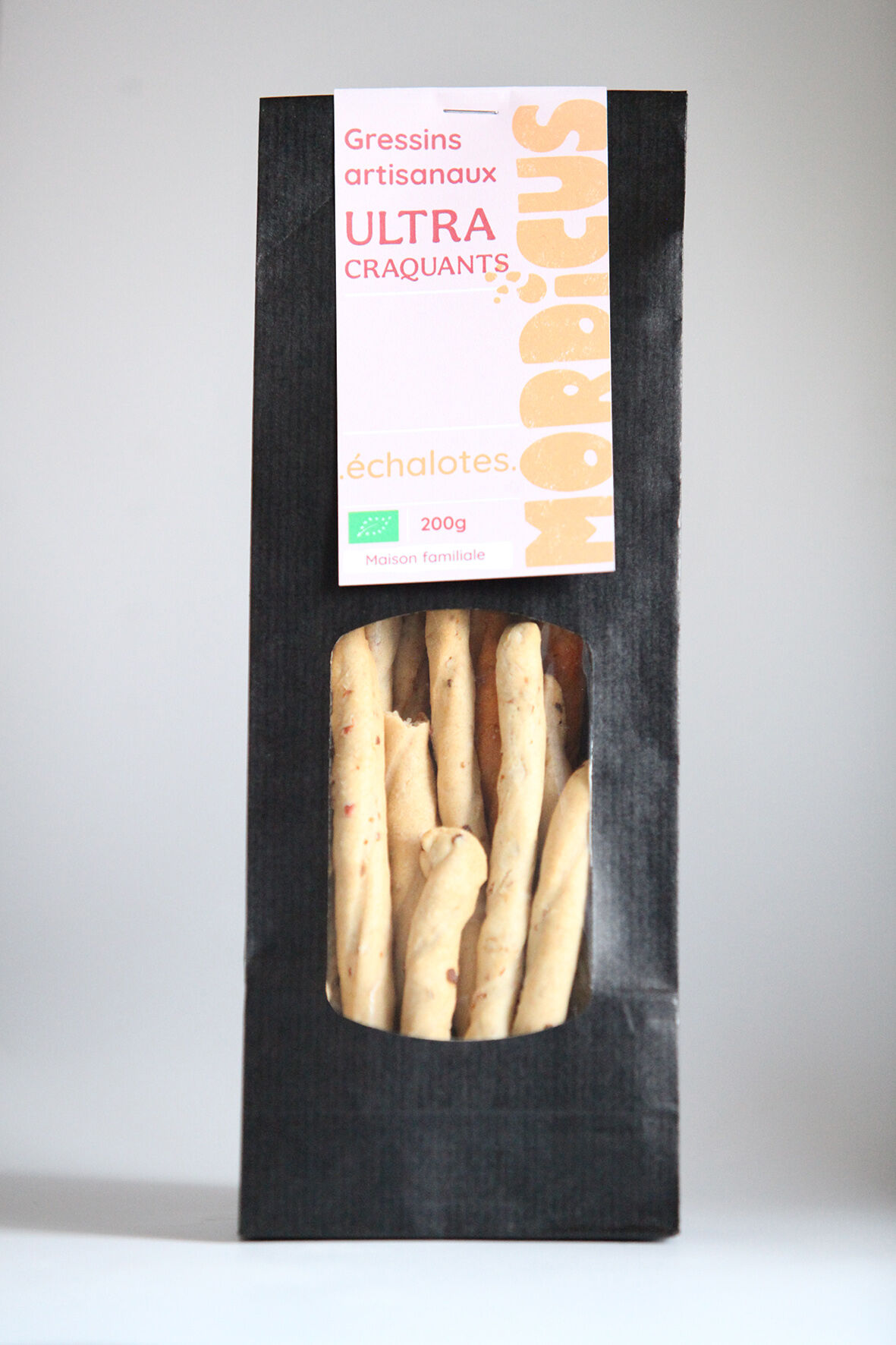 ULTRA CRUNCHY HANDCRAFTED BREADSTICKS - SHALLOTS