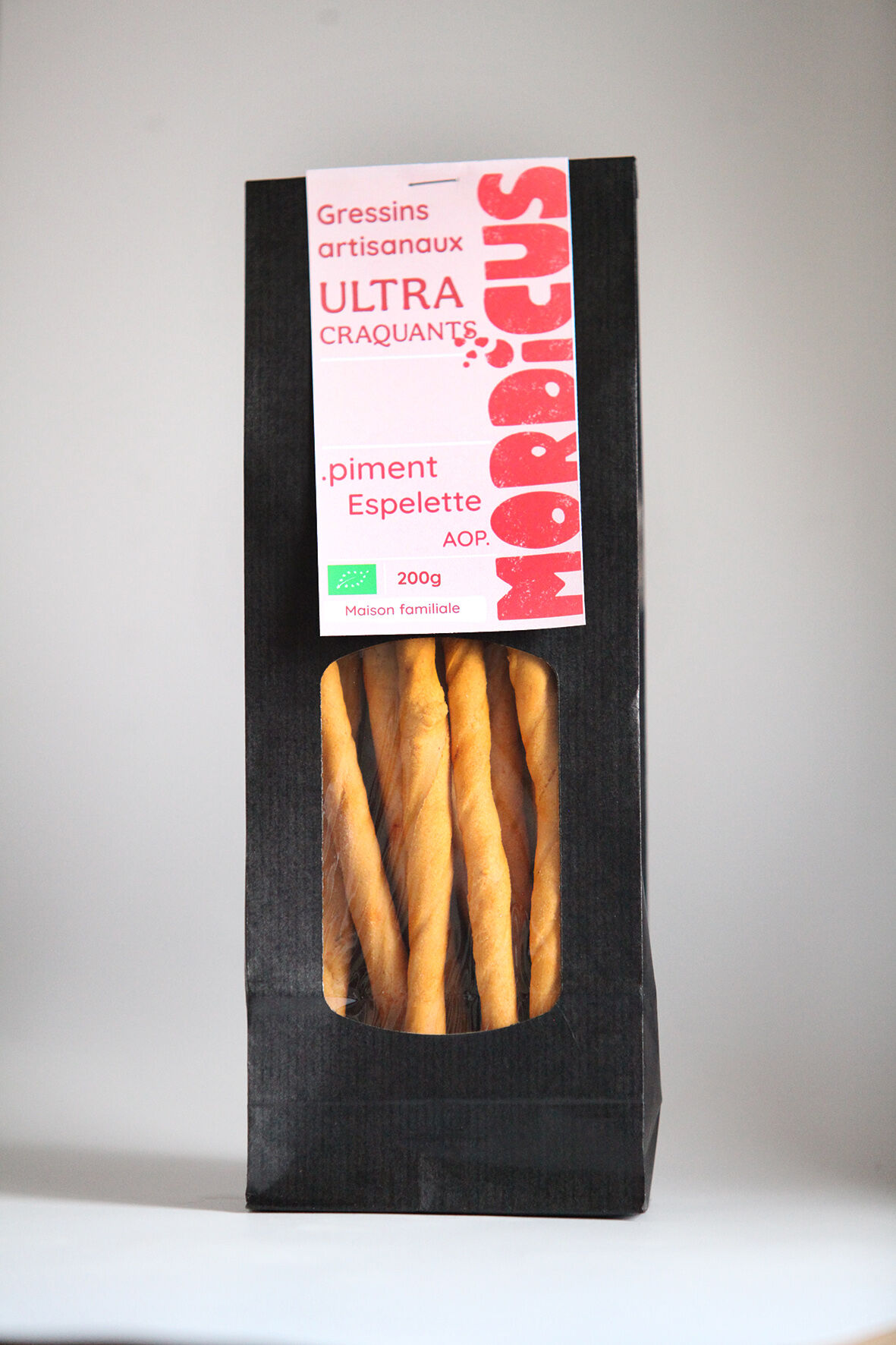ULTRA CRUNCHY HANDCRAFTED BREADSTICKS - ESPELETTE PEP PEP