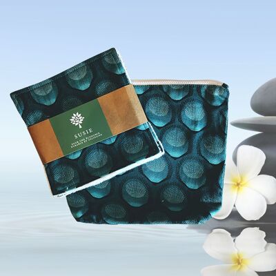 Organic washable seashell squares kit