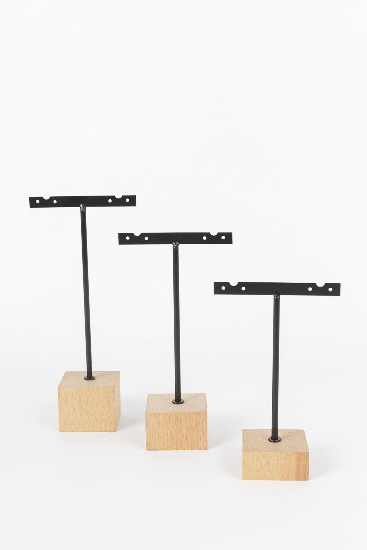 Présentoirs pour boucles d'oreilles x 3
