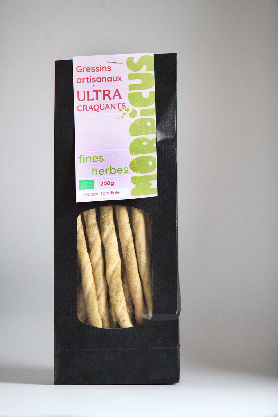 ULTRA CRUNCHY HANDCRAFTED BREADSTICKS - FINE HERBS