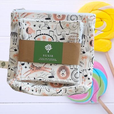 Washable organic square kit Jungle