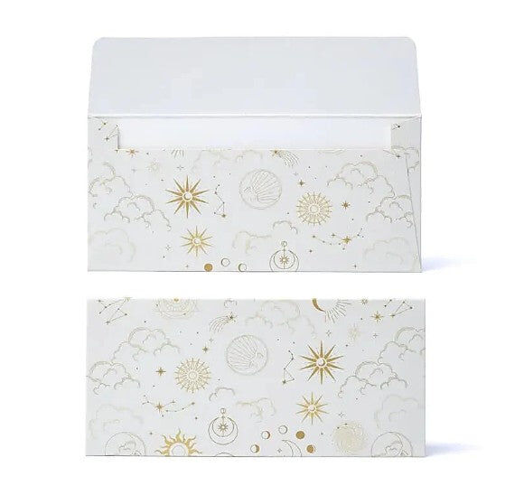 Cadeaukaart envelop Astrologie 19x9cm