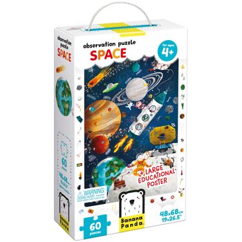 Observation Puzzle Espace 4+ 3