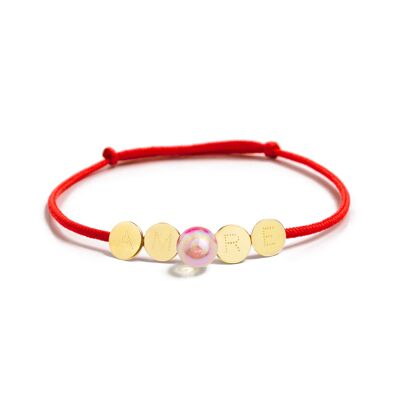 Bracelet amore doré - dispo en 3 couleurs