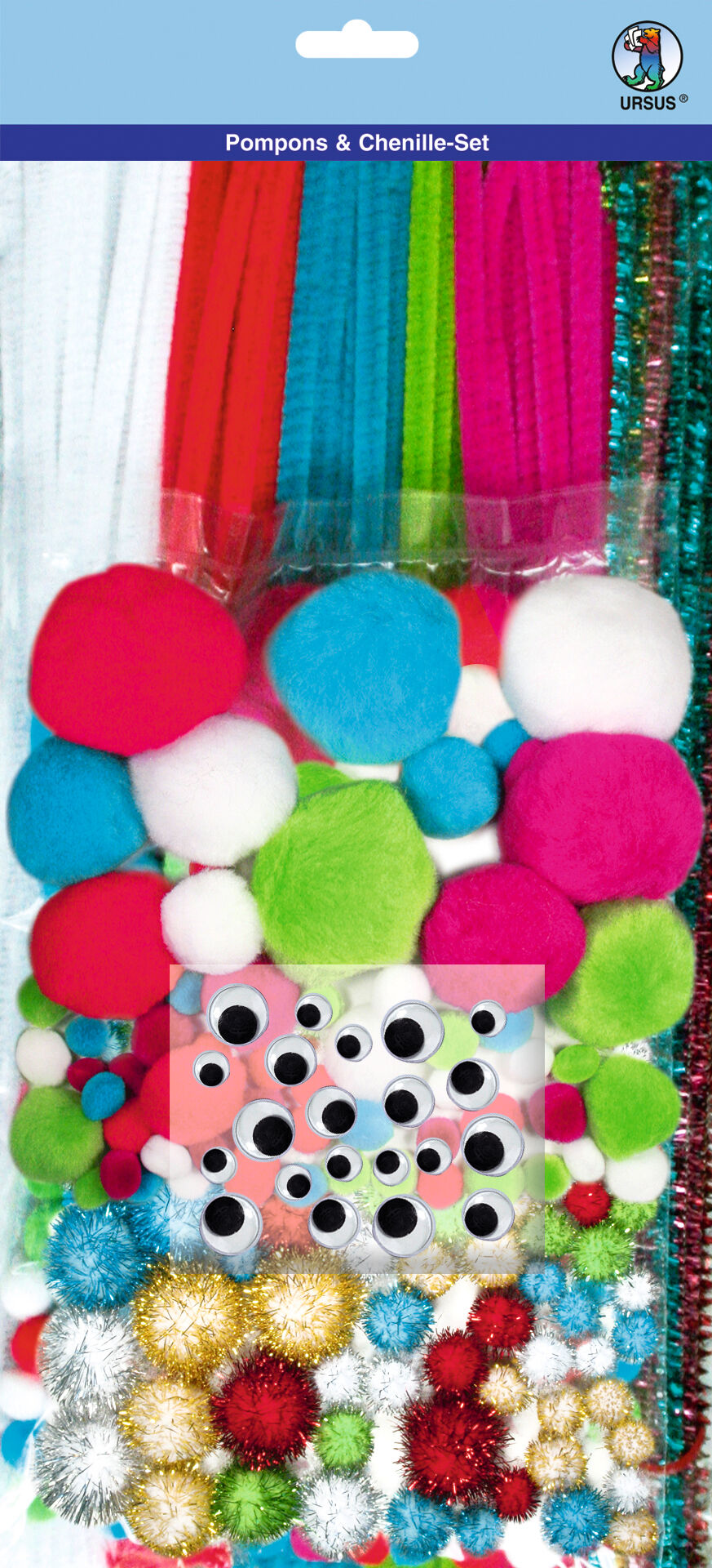 Pom-poms & Chenille Set 10