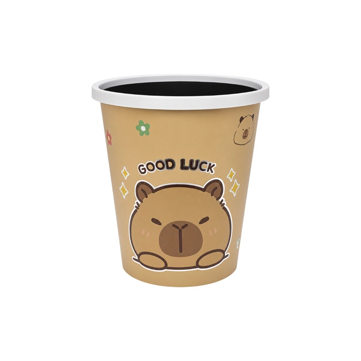 Capybara Kawaii Waste Bin - Cute Desk Accessory