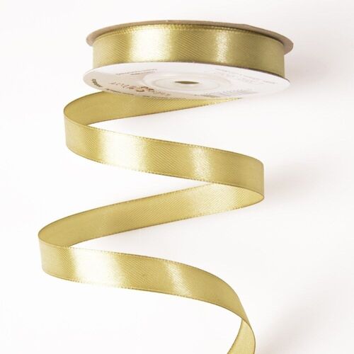 Satin ribbon 12mm x 22.86m - Gold