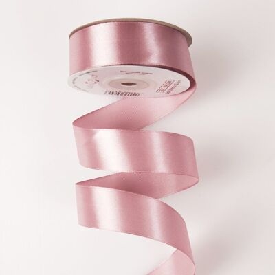 Satin ribbon 25mm x 22.86m - Mallow