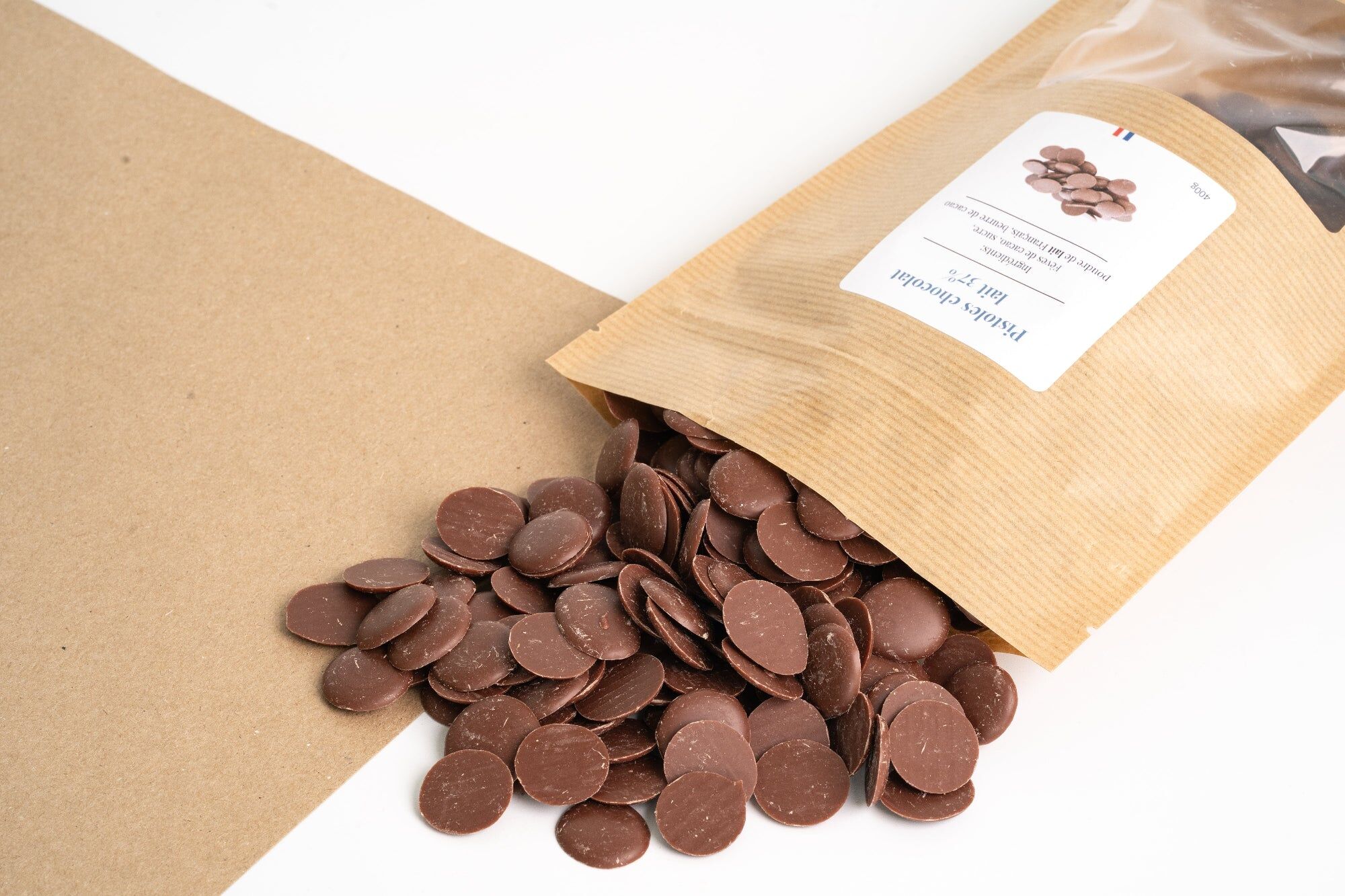 Chocolate pistoles – Catarina – El Salvador – milk 37% cocoa