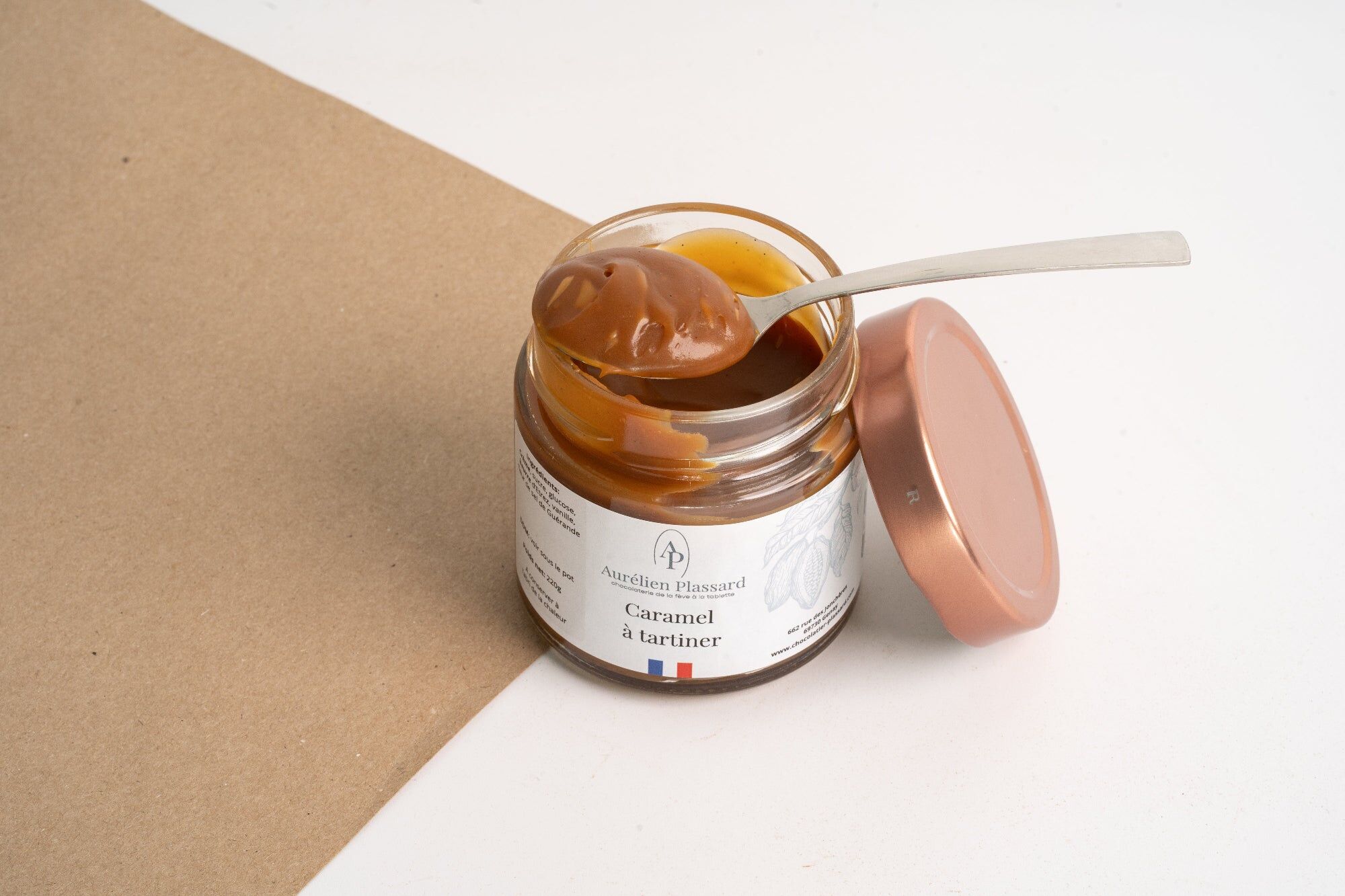 Caramel fleur de sel à tartiner