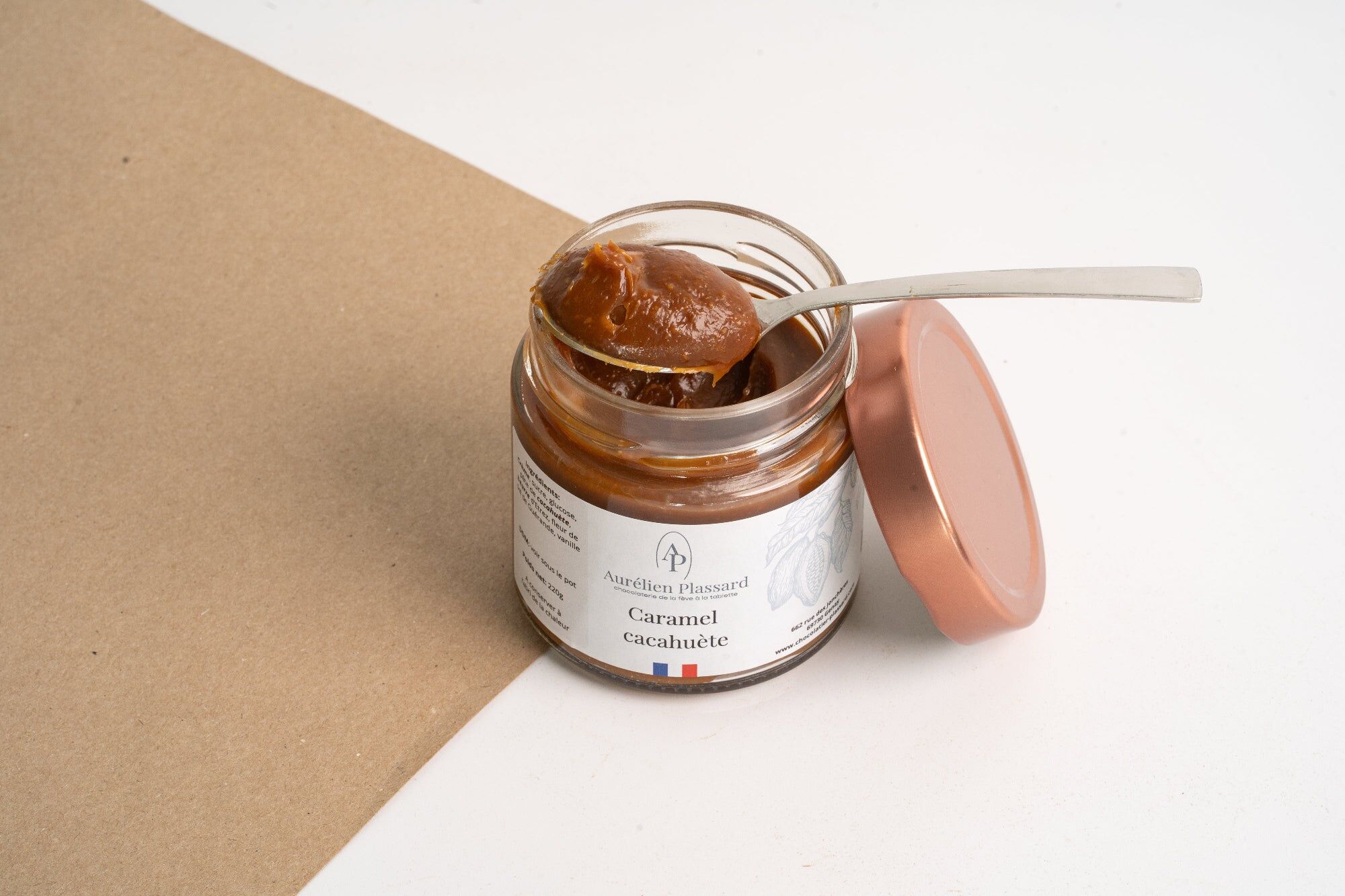Caramel cacahuète à tartiner