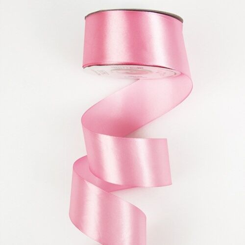 Satin ribbon 38mm x 22.86m - Pink