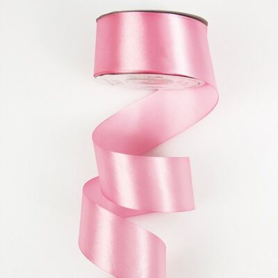 Satin ribbon 38mm x 22.86m - Pink