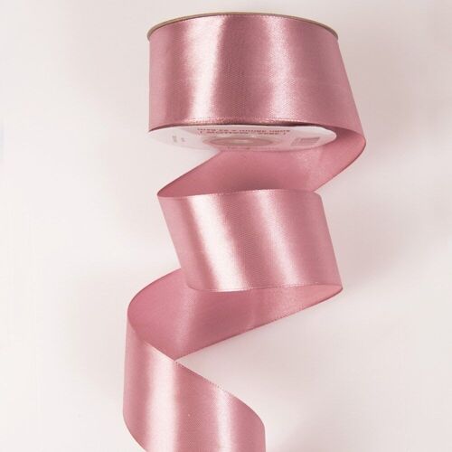 Satin ribbon 38mm x 22.86m - Mallow
