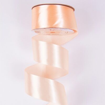 Satin ribbon 38mm x 22.86m - Peach