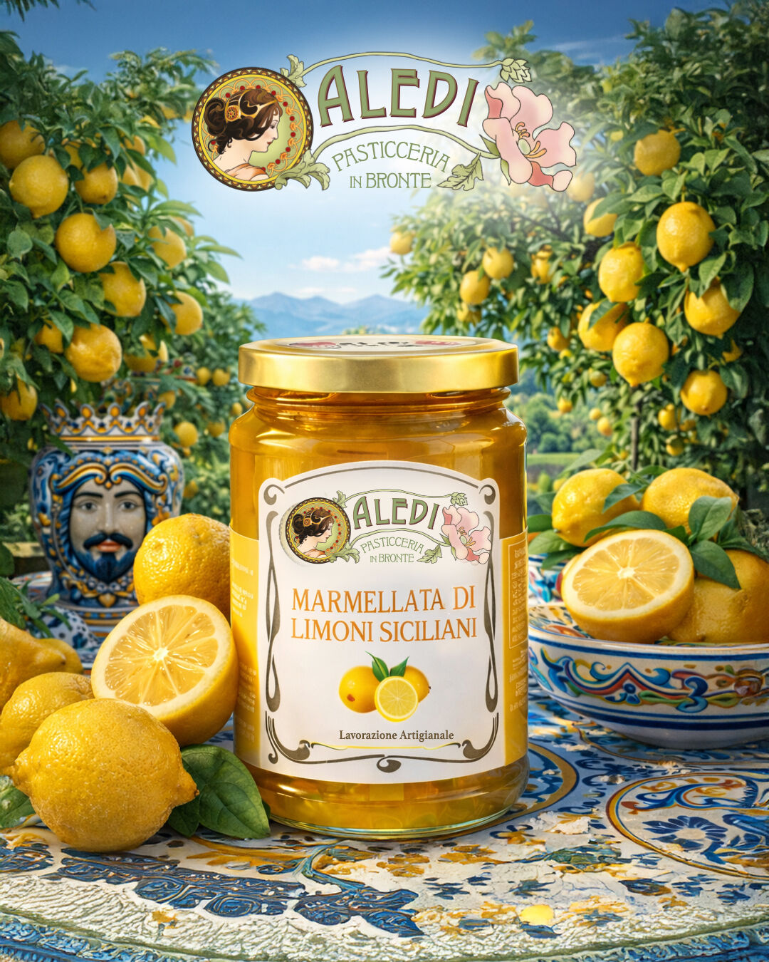 Marmelade de citron sicilienne g.360