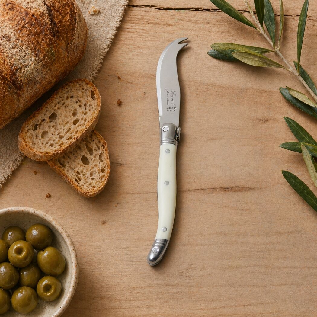 Laguiole Mini Fork-tipped Knife, Ivory