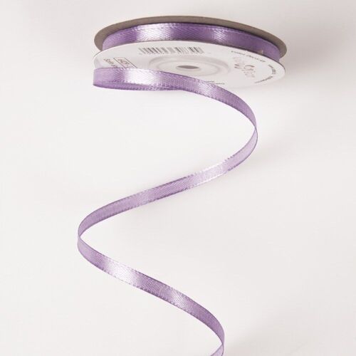 Satin ribbon 6mm x 22.86m - Lavender