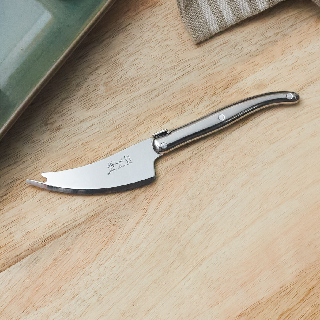 Laguiole Pronged Knife, Stainless Steel