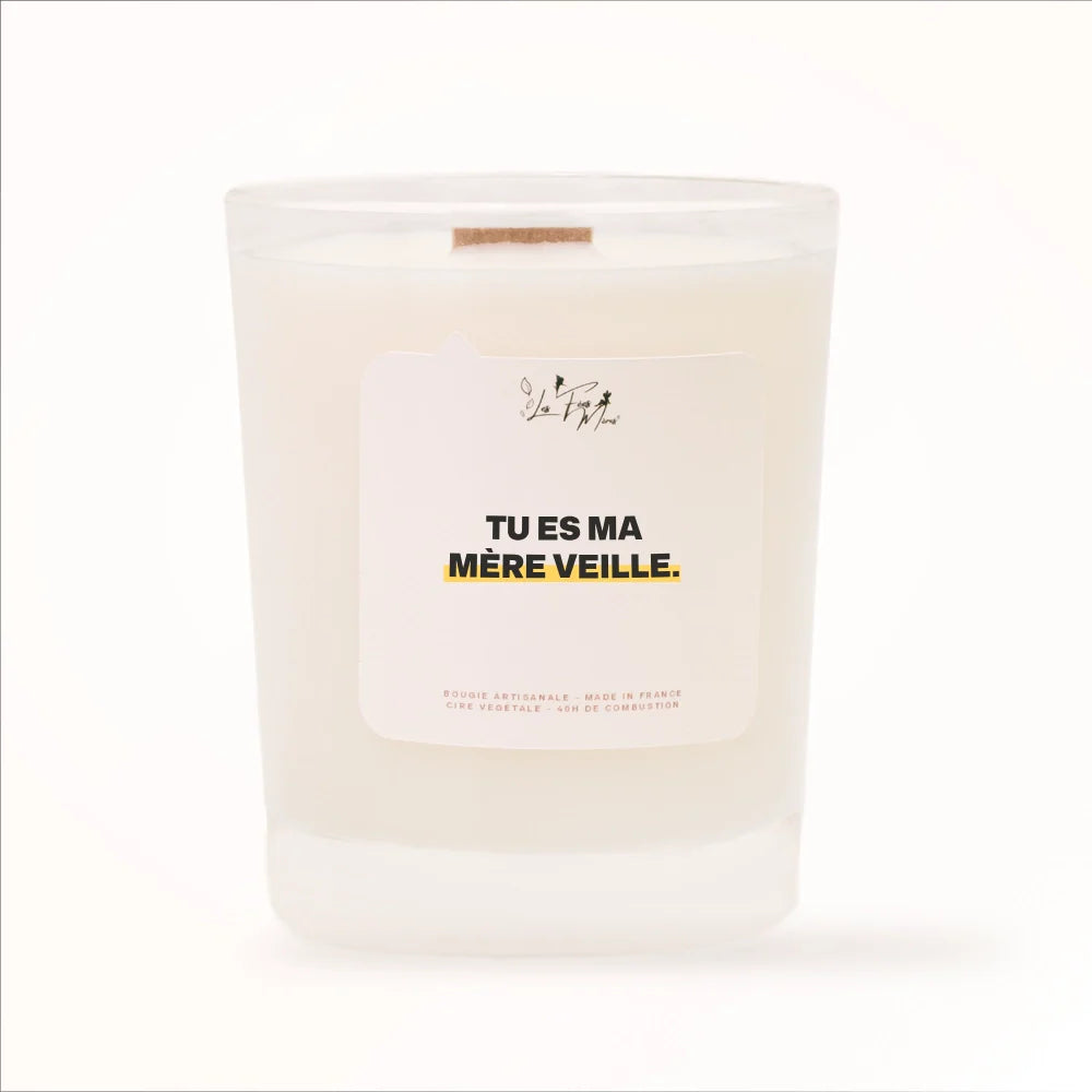 Bougie parfumée - Tu es ma mère veille