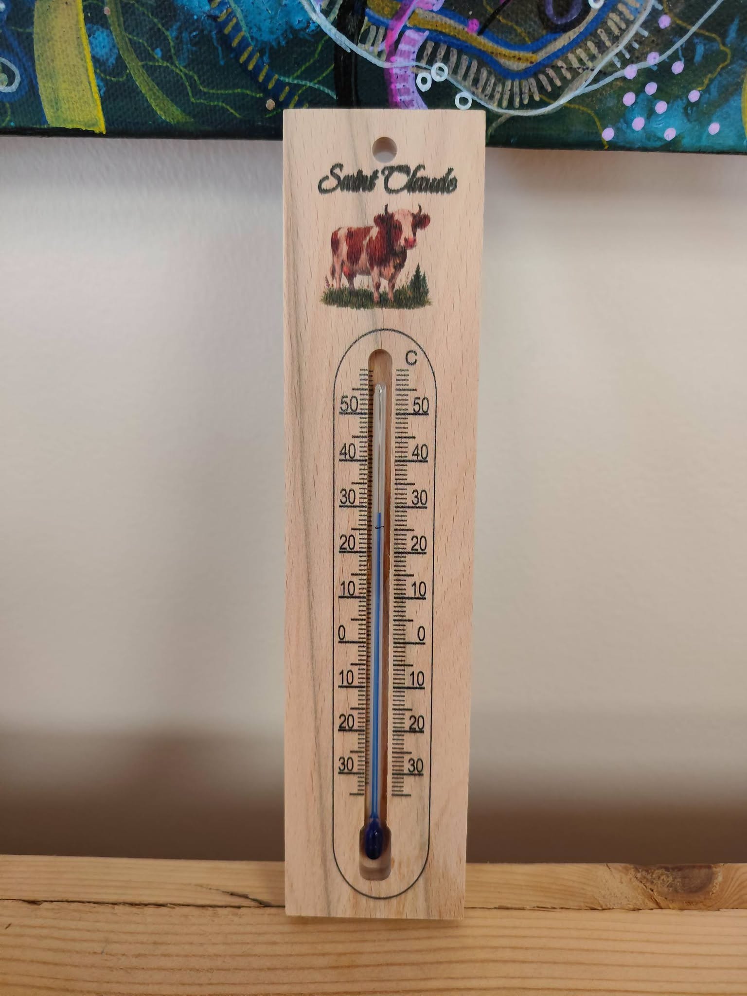 Jura wood thermometer