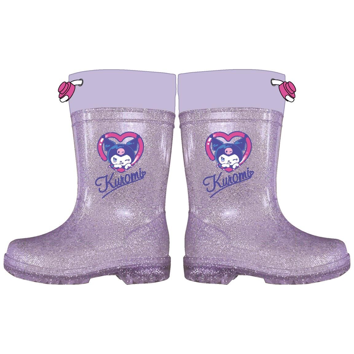 HELLO KITTY KUROMI PVC RAIN BOOTS - 2300007437