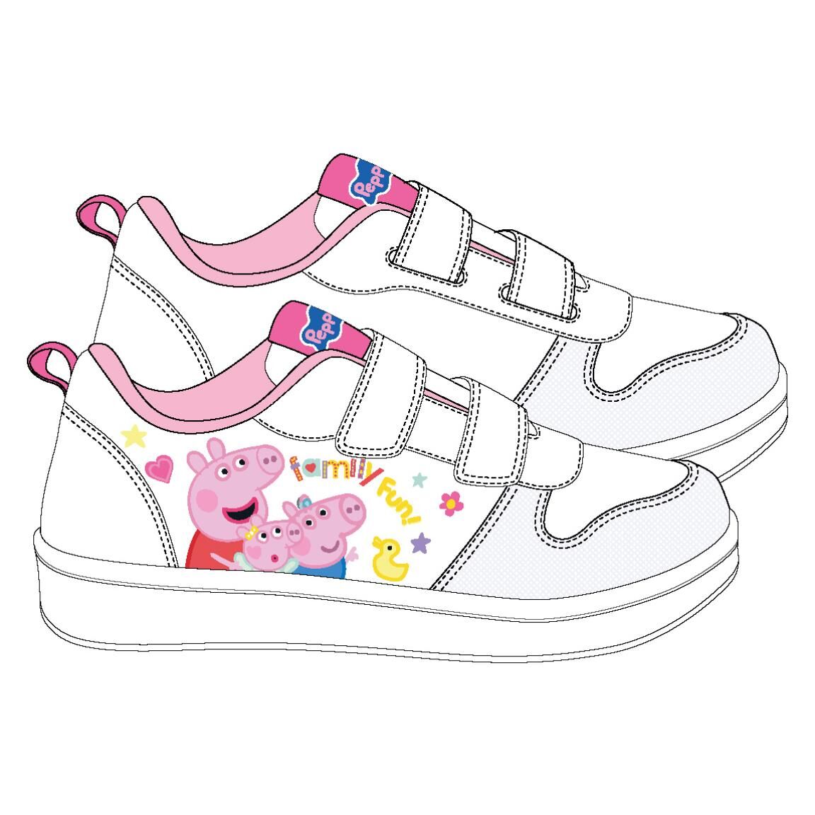 PEPPA PIG SCHOOL PVC SOLE SPORTS - 2300007447