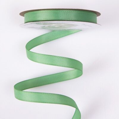 Grosgrain ribbon 10mm x 20m - Light green