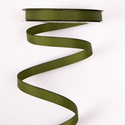 Nastro grosgrain 10mm x 20m - Verde oliva