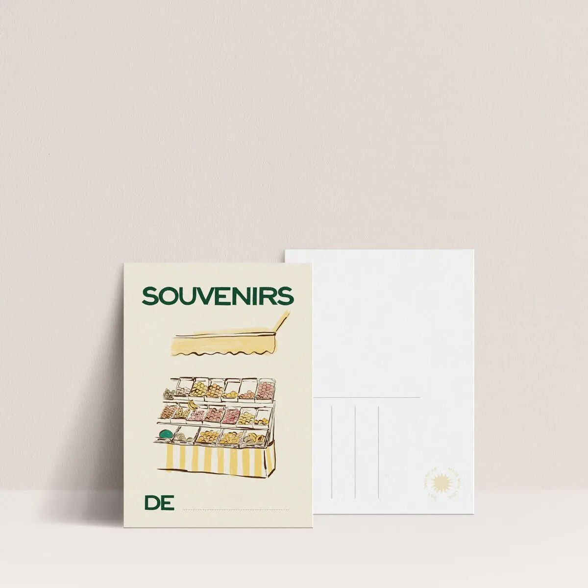 Postcard Agathe + Lise - Souvenirs of