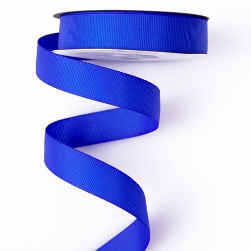 Grosgrain ribbon 20mm x 20m - Royal blue