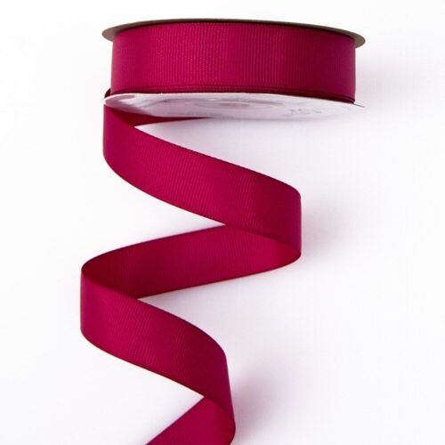 Grosgrain ribbon 20mm x 20m - Wine red