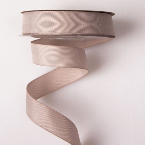 Grosgrain ribbon 20mm x 20m - Champagne